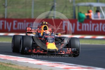 World © Octane Photographic Ltd. Formula 1 - Hungarian Grand Prix Practice 1. Max Verstappen - Red Bull Racing RB13. Hungaroring, Budapest, Hungary. Friday 28th July 2017. Digital Ref: