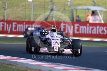 World © Octane Photographic Ltd. Formula 1 - Hungarian Grand Prix Practice 1. Alfonso Celis - Sahara Force India VJM10F1 Reserve Driver. Hungaroring, Budapest, Hungary. Friday 28th July 2017. Digital Ref:1899LB1D6434