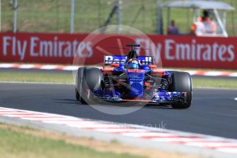 World © Octane Photographic Ltd. Formula 1 - Hungarian Grand Prix Practice 1. Daniil Kvyat - Scuderia Toro Rosso STR12. Hungaroring, Budapest, Hungary. Friday 28th July 2017. Digital Ref:1899LB1D6570