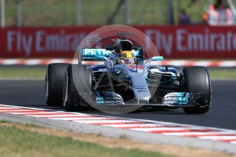 World © Octane Photographic Ltd. Formula 1 - Hungarian Grand Prix Practice 1. Lewis Hamilton - Mercedes AMG Petronas F1 W08 EQ Energy+. Hungaroring, Budapest, Hungary. Friday 28th July 2017. Digital Ref:1899LB1D6584