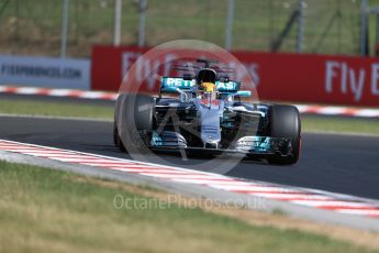 World © Octane Photographic Ltd. Formula 1 - Hungarian Grand Prix Practice 1. Lewis Hamilton - Mercedes AMG Petronas F1 W08 EQ Energy+. Hungaroring, Budapest, Hungary. Friday 28th July 2017. Digital Ref:1899LB1D6727