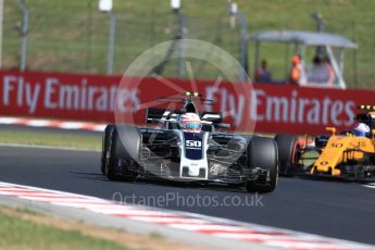 World © Octane Photographic Ltd. Formula 1 - Hungarian Grand Prix Practice 1. Antonio Giovinazzi - Haas F1 Team VF-17. Hungaroring, Budapest, Hungary. Friday 28th July 2017. Digital Ref:1899LB1D6815