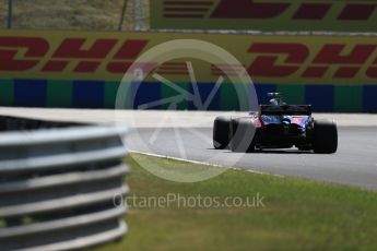 World © Octane Photographic Ltd. Formula 1 - Hungarian Grand Prix Practice 1. Carlos Sainz - Scuderia Toro Rosso STR12. Hungaroring, Budapest, Hungary. Friday 28th July 2017. Digital Ref:1899LB1D7047