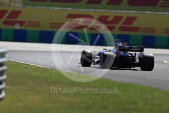 World © Octane Photographic Ltd. Formula 1 - Hungarian Grand Prix Practice 1. Daniil Kvyat - Scuderia Toro Rosso STR12. Hungaroring, Budapest, Hungary. Friday 28th July 2017. Digital Ref:1899LB1D7084