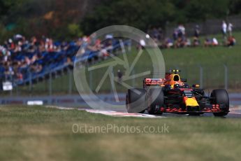 World © Octane Photographic Ltd. Formula 1 - Hungarian Grand Prix Practice 1. Max Verstappen - Red Bull Racing RB13. Hungaroring, Budapest, Hungary. Friday 28th July 2017. Digital Ref:1899LB1D7391