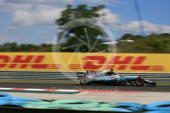 World © Octane Photographic Ltd. Formula 1 - Hungarian Grand Prix Practice 1. Lewis Hamilton - Mercedes AMG Petronas F1 W08 EQ Energy+. Hungaroring, Budapest, Hungary. Friday 28th July 2017. Digital Ref:1899LB5D2331