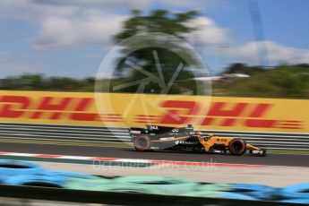 World © Octane Photographic Ltd. Formula 1 - Hungarian Grand Prix Practice 1. Nico Hulkenberg - Renault Sport F1 Team R.S.17. Hungaroring, Budapest, Hungary. Friday 28th July 2017. Digital Ref:1899LB5D2351