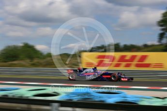 World © Octane Photographic Ltd. Formula 1 - Hungarian Grand Prix Practice 1. Daniil Kvyat - Scuderia Toro Rosso STR12. Hungaroring, Budapest, Hungary. Friday 28th July 2017. Digital Ref:1899LB5D2358