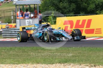 World © Octane Photographic Ltd. Formula 1 - Hungarian Grand Prix Practice 2. Valtteri Bottas - Mercedes AMG Petronas F1 W08 EQ Energy+. Hungaroring, Budapest, Hungary. Friday 28th July 2017. Digital Ref:1901CB1L9479