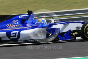 World © Octane Photographic Ltd. Formula 1 - Hungarian Grand Prix Practice 2. Marcus Ericsson – Sauber F1 Team C36. Hungaroring, Budapest, Hungary. Friday 28th July 2017. Digital Ref:1901CB1L9532