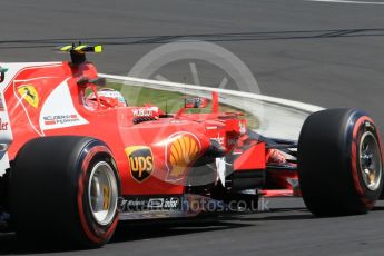 World © Octane Photographic Ltd. Formula 1 - Hungarian Grand Prix Practice 2. Kimi Raikkonen - Scuderia Ferrari SF70H. Hungaroring, Budapest, Hungary. Friday 28th July 2017. Digital Ref:1901CB1L9565