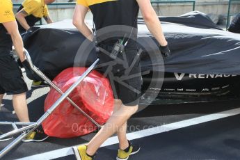 World © Octane Photographic Ltd. Formula 1 - Hungarian Grand Prix Practice 2. Jolyon Palmer - Renault Sport F1 Team R.S.17. Hungaroring, Budapest, Hungary. Friday 28th July 2017. Digital Ref:1901CB1L9677