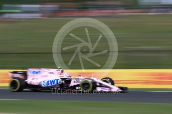 World © Octane Photographic Ltd. Formula 1 - Hungarian Grand Prix Practice 2. Esteban Ocon - Sahara Force India VJM10. Hungaroring, Budapest, Hungary. Friday 28th July 2017. Digital Ref:1901CB2D1131