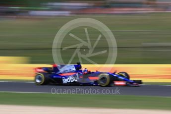 World © Octane Photographic Ltd. Formula 1 - Hungarian Grand Prix Practice 2. Daniil Kvyat - Scuderia Toro Rosso STR12. Hungaroring, Budapest, Hungary. Friday 28th July 2017. Digital Ref:1901CB2D1156