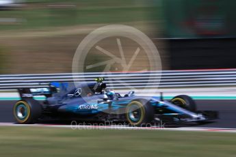 World © Octane Photographic Ltd. Formula 1 - Hungarian Grand Prix Practice 2. Valtteri Bottas - Mercedes AMG Petronas F1 W08 EQ Energy+. Hungaroring, Budapest, Hungary. Friday 28th July 2017. Digital Ref:1901CB2D1174