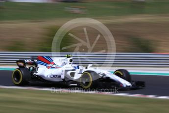 World © Octane Photographic Ltd. Formula 1 - Hungarian Grand Prix Practice 2. Lance Stroll - Williams Martini Racing FW40. Hungaroring, Budapest, Hungary. Friday 28th July 2017. Digital Ref:1901CB2D1190