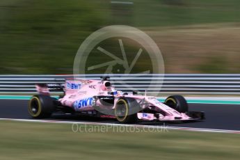 World © Octane Photographic Ltd. Formula 1 - Hungarian Grand Prix Practice 2. Sergio Perez - Sahara Force India VJM10. Hungaroring, Budapest, Hungary. Friday 28th July 2017. Digital Ref:1901CB2D1205