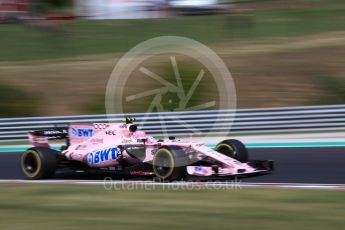 World © Octane Photographic Ltd. Formula 1 - Hungarian Grand Prix Practice 2. Esteban Ocon - Sahara Force India VJM10. Hungaroring, Budapest, Hungary. Friday 28th July 2017. Digital Ref:1901CB2D1230