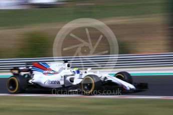 World © Octane Photographic Ltd. Formula 1 - Hungarian Grand Prix Practice 2. Felipe Massa - Williams Martini Racing FW40. Hungaroring, Budapest, Hungary. Friday 28th July 2017. Digital Ref:1901CB2D1234