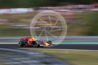 World © Octane Photographic Ltd. Formula 1 - Hungarian Grand Prix Practice 2. Daniel Ricciardo - Red Bull Racing RB13. Hungaroring, Budapest, Hungary. Friday 28th July 2017. Digital Ref:1901CB2D1243