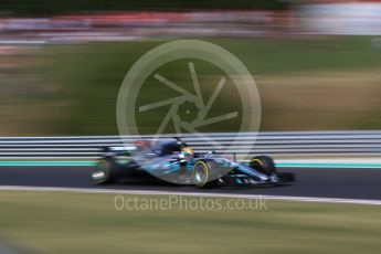 World © Octane Photographic Ltd. Formula 1 - Hungarian Grand Prix Practice 2. Lewis Hamilton - Mercedes AMG Petronas F1 W08 EQ Energy+. Hungaroring, Budapest, Hungary. Friday 28th July 2017. Digital Ref:1901CB2D1253
