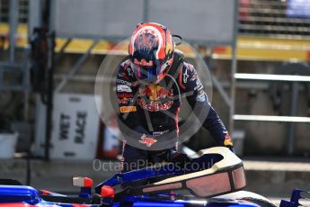 World © Octane Photographic Ltd. Formula 1 - Hungarian Grand Prix Practice 2. Daniil Kvyat - Scuderia Toro Rosso STR12. Hungaroring, Budapest, Hungary. Friday 28th July 2017. Digital Ref:1901CB2D1297