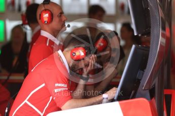 World © Octane Photographic Ltd. Formula 1 - Hungarian Grand Prix. Scuderia Ferrari. Hungaroring, Budapest, Hungary. Friday 28th July 2017. Digital Ref:1901CB2D1341