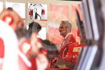 World © Octane Photographic Ltd. Formula 1 - Hungarian Grand Prix. Maurizio Arrivabene – Managing Director and Team Principal of Scuderia Ferrari. Hungaroring, Budapest, Hungary. Friday 28th July 2017. Digital Ref:1901CB2D1345