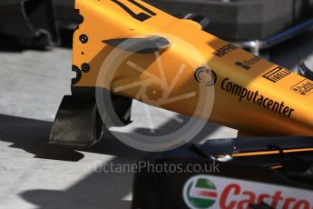 World © Octane Photographic Ltd. Formula 1 - Hungarian Grand Prix Practice 2. Renault Sport F1 Team R.S.17. Hungaroring, Budapest, Hungary. Friday 28th July 2017. Digital Ref:1901CB2D1414