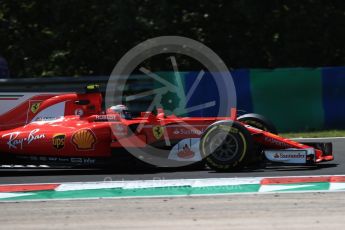 World © Octane Photographic Ltd. Formula 1 - Hungarian Grand Prix Practice 2. Kimi Raikkonen - Scuderia Ferrari SF70H. Hungaroring, Budapest, Hungary. Friday 28th July 2017. Digital Ref:1901LB1D7669