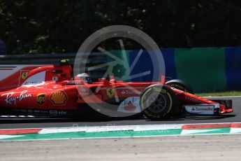 World © Octane Photographic Ltd. Formula 1 - Hungarian Grand Prix Practice 2. Kimi Raikkonen - Scuderia Ferrari SF70H. Hungaroring, Budapest, Hungary. Friday 28th July 2017. Digital Ref:1901LB1D7669