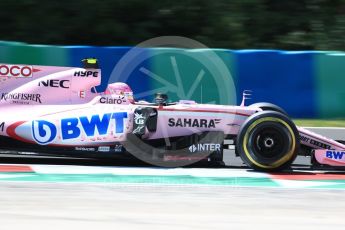 World © Octane Photographic Ltd. Formula 1 - Hungarian Grand Prix Practice 2. Esteban Ocon - Sahara Force India VJM10. Hungaroring, Budapest, Hungary. Friday 28th July 2017. Digital Ref:1901LB1D7726