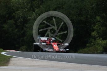 World © Octane Photographic Ltd. Formula 1 - Hungarian Grand Prix Practice 2. Kimi Raikkonen - Scuderia Ferrari SF70H. Hungaroring, Budapest, Hungary. Friday 28th July 2017. Digital Ref:1901LB1D7797