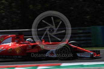 World © Octane Photographic Ltd. Formula 1 - Hungarian Grand Prix Practice 2. Sebastian Vettel - Scuderia Ferrari SF70H. Hungaroring, Budapest, Hungary. Friday 28th July 2017. Digital Ref:1901LB1D7843