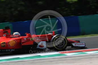 World © Octane Photographic Ltd. Formula 1 - Hungarian Grand Prix Practice 2. Sebastian Vettel - Scuderia Ferrari SF70H. Hungaroring, Budapest, Hungary. Friday 28th July 2017. Digital Ref:1901LB1D7846