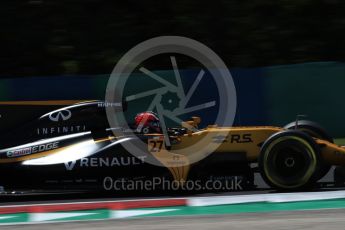 World © Octane Photographic Ltd. Formula 1 - Hungarian Grand Prix Practice 2. Nico Hulkenberg - Renault Sport F1 Team R.S.17. Hungaroring, Budapest, Hungary. Friday 28th July 2017. Digital Ref:1901LB1D7856