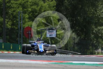 World © Octane Photographic Ltd. Formula 1 - Hungarian Grand Prix Practice 2. Pascal Wehrlein – Sauber F1 Team C36. Hungaroring, Budapest, Hungary. Friday 28th July 2017. Digital Ref:1901LB1D8062