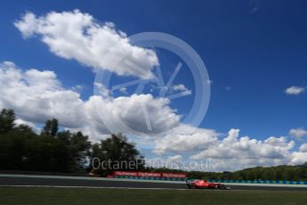 World © Octane Photographic Ltd. Formula 1 - Hungarian Grand Prix Practice 2. Kimi Raikkonen - Scuderia Ferrari SF70H. Hungaroring, Budapest, Hungary. Friday 28th July 2017. Digital Ref:1901LB1D8122