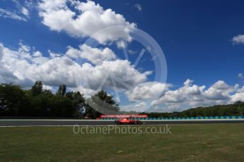 World © Octane Photographic Ltd. Formula 1 - Hungarian Grand Prix Practice 2. Kimi Raikkonen - Scuderia Ferrari SF70H. Hungaroring, Budapest, Hungary. Friday 28th July 2017. Digital Ref:1901LB1D8175