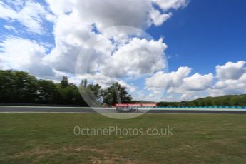 World © Octane Photographic Ltd. Formula 1 - Hungarian Grand Prix Practice 2. Romain Grosjean - Haas F1 Team VF-17. Hungaroring, Budapest, Hungary. Friday 28th July 2017. Digital Ref:1901LB1D8303