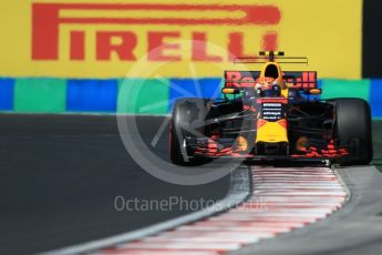 World © Octane Photographic Ltd. Formula 1 - Hungarian Grand Prix Practice 3. Max Verstappen - Red Bull Racing RB13. Hungaroring, Budapest, Hungary. Saturday 29th July 2017. Digital Ref: