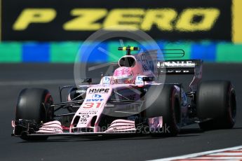 World © Octane Photographic Ltd. Formula 1 - Hungarian Grand Prix Practice 3. Esteban Ocon - Sahara Force India VJM10. Hungaroring, Budapest, Hungary. Saturday 29th July 2017. Digital Ref: