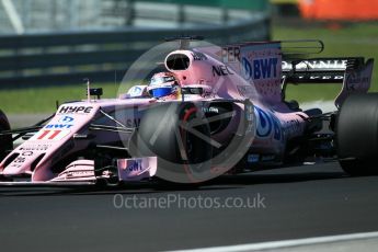 World © Octane Photographic Ltd. Formula 1 - Hungarian Grand Prix Practice 3. Sergio Perez - Sahara Force India VJM10. Hungaroring, Budapest, Hungary. Saturday 29th July 2017. Digital Ref: