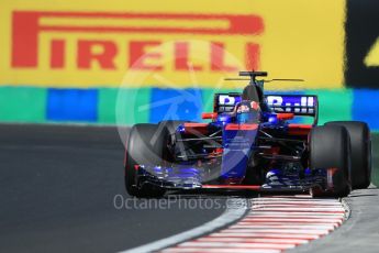 World © Octane Photographic Ltd. Formula 1 - Hungarian Grand Prix Practice 3. Daniil Kvyat - Scuderia Toro Rosso STR12. Hungaroring, Budapest, Hungary. Saturday 29th July 2017. Digital Ref: