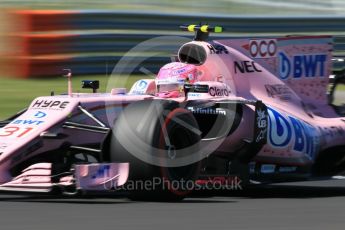 World © Octane Photographic Ltd. Formula 1 - Hungarian Grand Prix Practice 3. Esteban Ocon - Sahara Force India VJM10. Hungaroring, Budapest, Hungary. Saturday 29th July 2017. Digital Ref:
