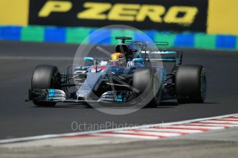 World © Octane Photographic Ltd. Formula 1 - Hungarian Grand Prix Practice 3. Lewis Hamilton - Mercedes AMG Petronas F1 W08 EQ Energy+. Hungaroring, Budapest, Hungary. Saturday 29th July 2017. Digital Ref: