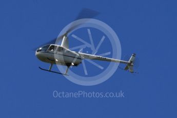 World © Octane Photographic Ltd. Formula 1 - Hungarian Grand Prix Practice 3. Shuttle Helicopter Robinson R44 Raven II - HA-FTX. Hungaroring, Budapest, Hungary. Saturday 29th July 2017. Digital Ref: