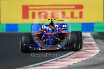 World © Octane Photographic Ltd. Formula 1 - Hungarian Grand Prix Practice 3. Carlos Sainz - Scuderia Toro Rosso STR12. Hungaroring, Budapest, Hungary. Saturday 29th July 2017. Digital Ref: