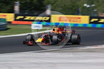 World © Octane Photographic Ltd. Formula 1 - Hungarian Grand Prix Practice 3. Max Verstappen - Red Bull Racing RB13. Hungaroring, Budapest, Hungary. Saturday 29th July 2017. Digital Ref: