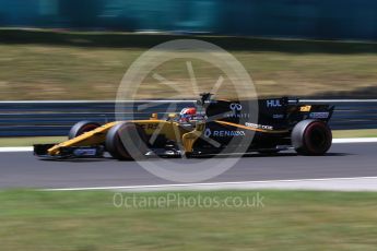 World © Octane Photographic Ltd. Formula 1 - Hungarian Grand Prix Practice 3. Nico Hulkenberg - Renault Sport F1 Team R.S.17. Hungaroring, Budapest, Hungary. Saturday 29th July 2017. Digital Ref: